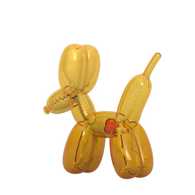 Balloon Dog Anatomy (Honey Edition) – Mighty Jaxx – ActionFigure Brasil — com base expositora