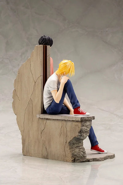 Banana Fish - Ash Lynx - Okumura Eiji - ARTFX J - 1/8 (Kotobukiya)ㅤ – Kotobukiya – ActionFigureBrasil — com base expositora