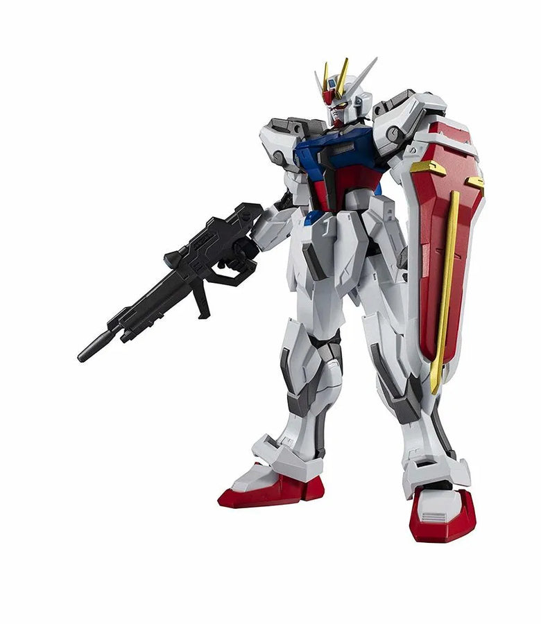 Bandai Gundam Universe GAT-X105 Strike Gundam Figure (Gundam SEED)ㅤ – Bandai Spirits – ActionFigureBrasil