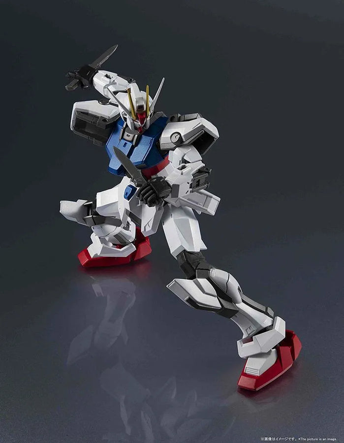 Bandai Gundam Universe GAT-X105 Strike Gundam Figure (Gundam SEED)ㅤ – Bandai Spirits – ActionFigureBrasil