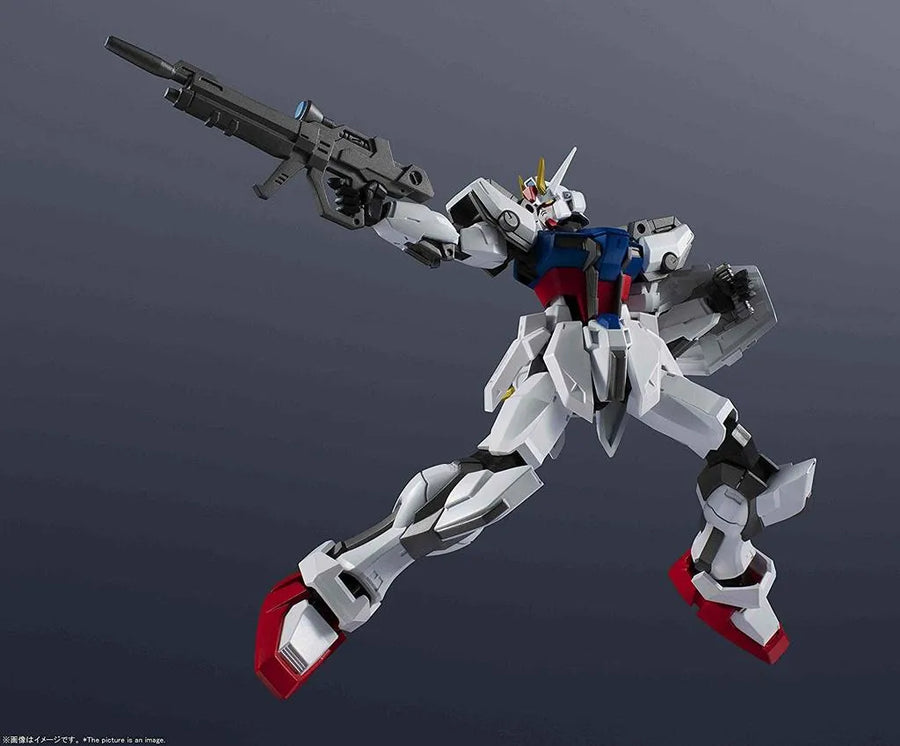 Bandai Gundam Universe GAT-X105 Strike Gundam Figure (Gundam SEED)ㅤ – Bandai Spirits – ActionFigureBrasil