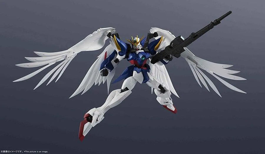 Bandai Gundam Universe XXXG-00W0 Wing Gundam Zero (EW) Figure (Gundam Wing: Endless Waltz)ㅤ – Bandai Spirits – ActionFigureBrasil