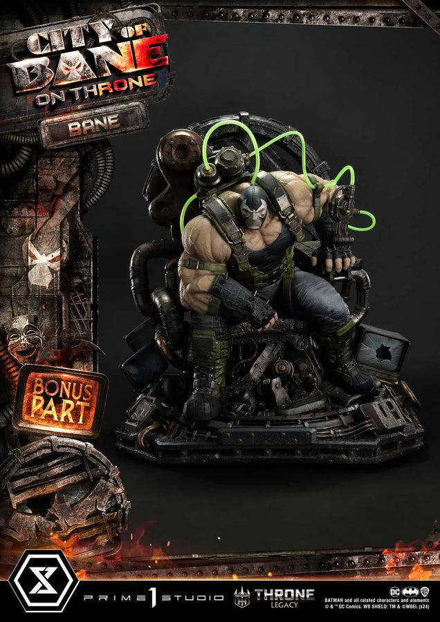 Bane on Throne (Deluxe Bonus Version) Batman (Comics) City of Bane – Prime1Studio – ActionFigure Brasil