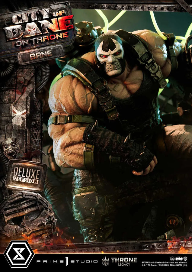 Bane on Throne (Deluxe Bonus Version) Batman (Comics) City of Bane – Prime1Studio – ActionFigure Brasil