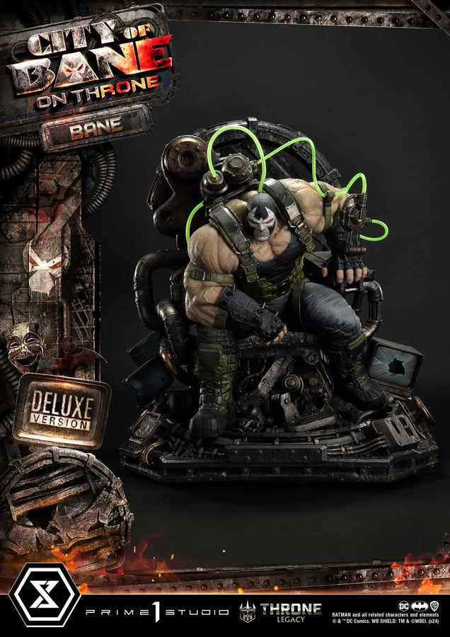 Bane on Throne (Deluxe Bonus Version) Batman (Comics) City of Bane – Prime1Studio – ActionFigure Brasil