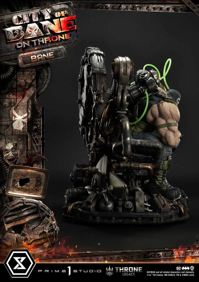 Bane on Throne (Deluxe Bonus Version) Batman (Comics) City of Bane – Prime1Studio – ActionFigure Brasil
