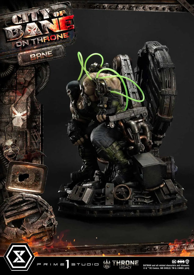 Bane on Throne (Deluxe Bonus Version) Batman (Comics) City of Bane – Prime1Studio – ActionFigure Brasil