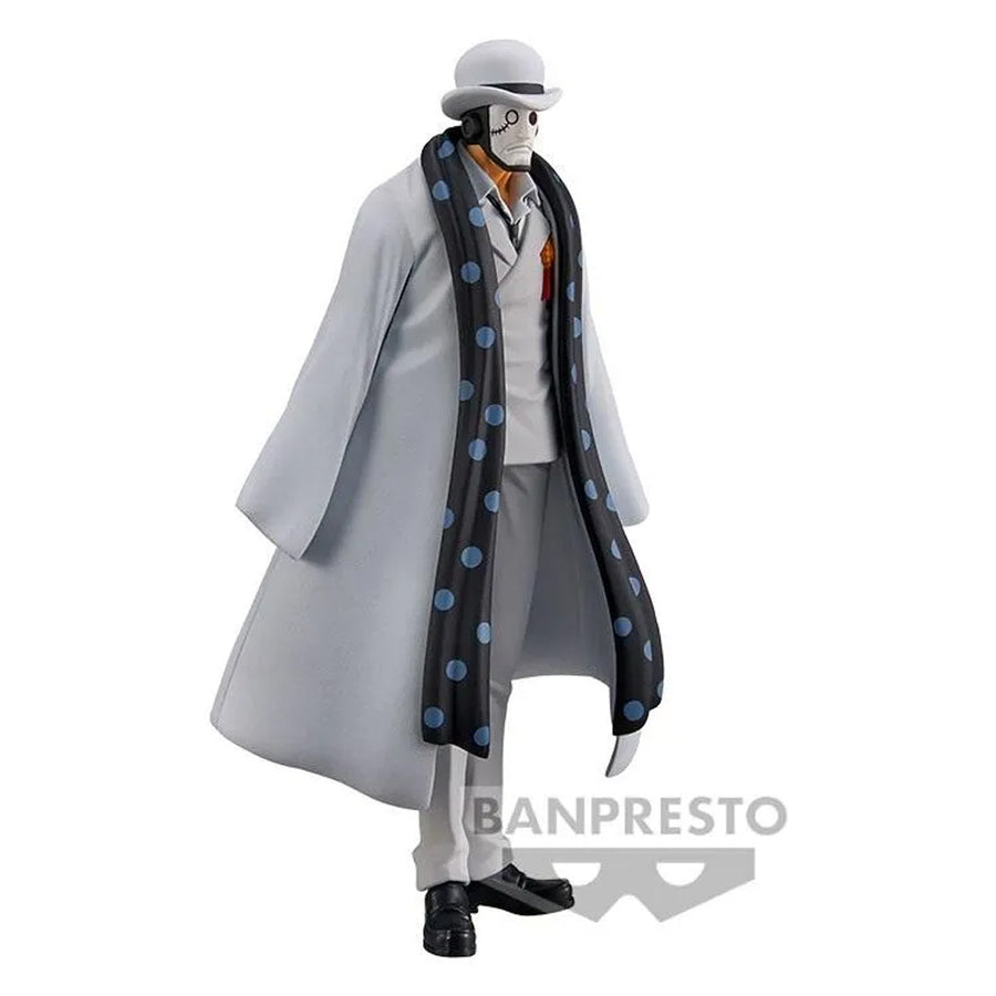ESTÁTUA BANPRESTO ONE PIECE DXF THE GRANDLINE MEN WANOKUNI VOL.25 - CP0-AIGIS