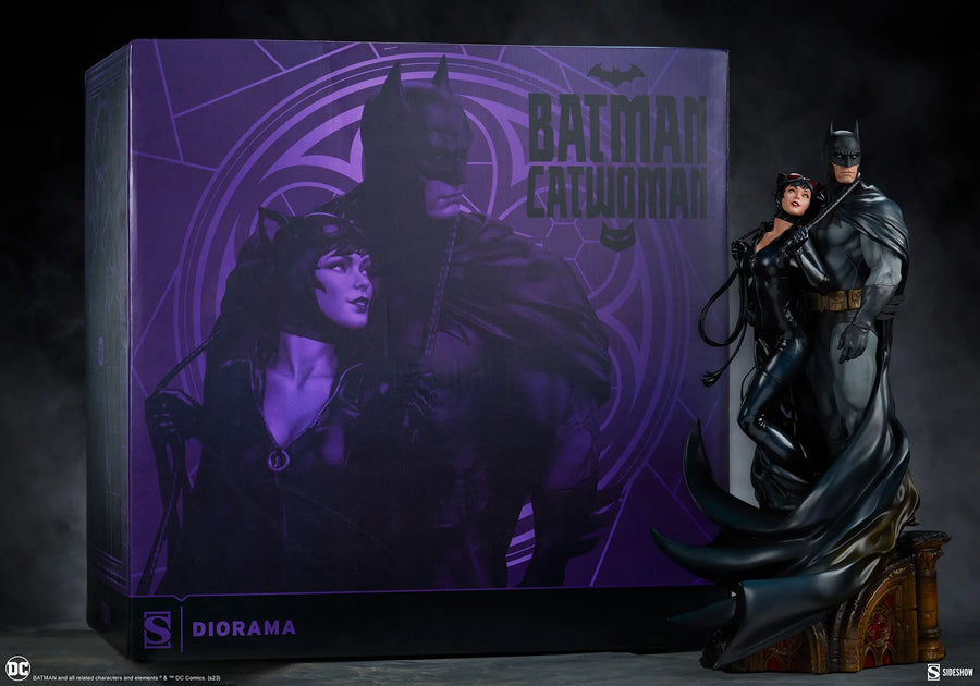 Batman and Catwoman - LIMITED EDITION: 1500 – Sideshow Collectibles – ActionFigure Brasil