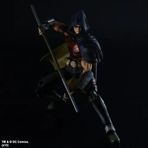 Batman: Arkham City - Robin - Play Arts Kai (Square Enix)ㅤ – Square Enix – ActionFigureBrasil
