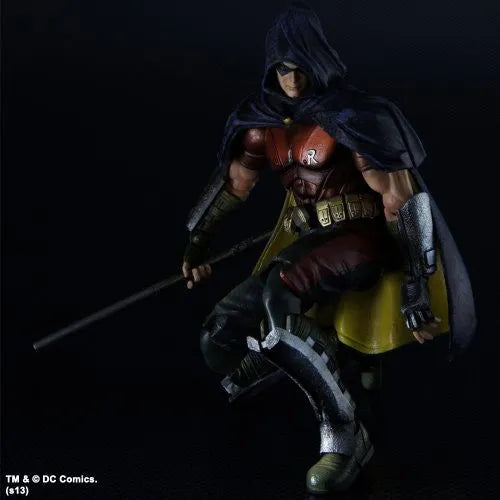 Batman: Arkham City - Robin - Play Arts Kai (Square Enix)ㅤ – Square Enix – ActionFigureBrasil