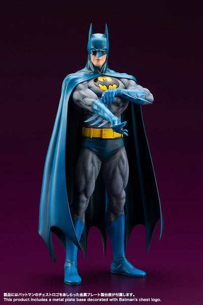 Batman - ARTFX - 1/6 - Bronze Age (Kotobukiya)ㅤ – Kotobukiya – ActionFigureBrasil — com base expositora