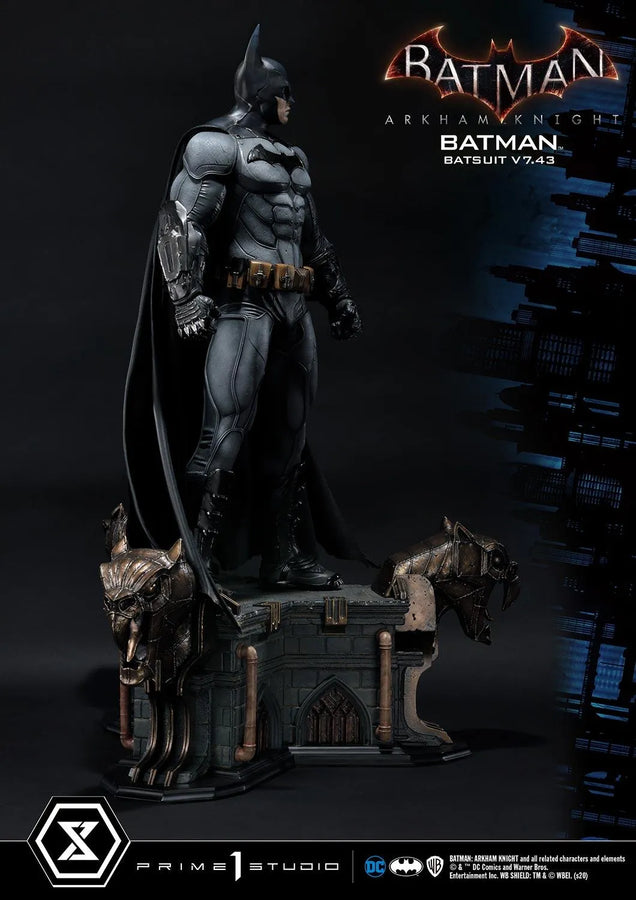 Batman Batsuit V7.43 (Exclusive Version) Batman: Arkham Knight – Prime1Studio – ActionFigure Brasil