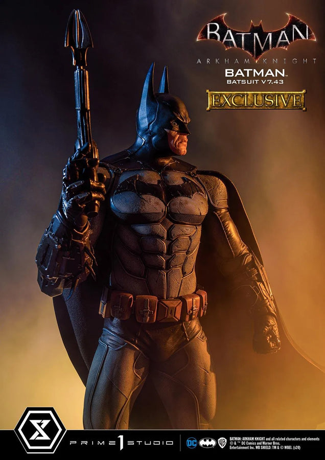 Batman Batsuit V7.43 (Exclusive Version) Batman: Arkham Knight – Prime1Studio – ActionFigure Brasil