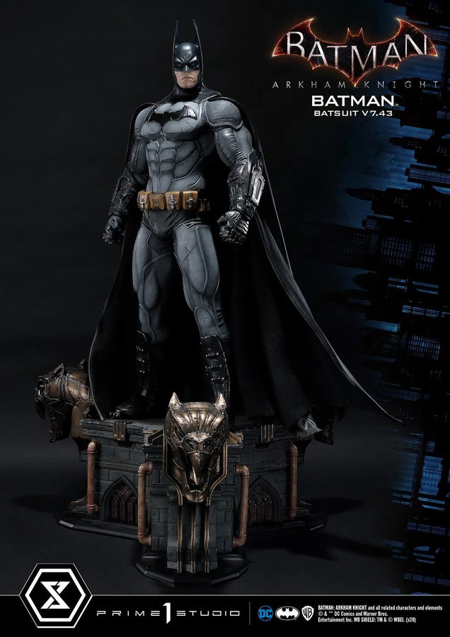 Batman Batsuit V7.43 (Regular Version) Batman: Arkham Knight – Prime1Studio – ActionFigure Brasil