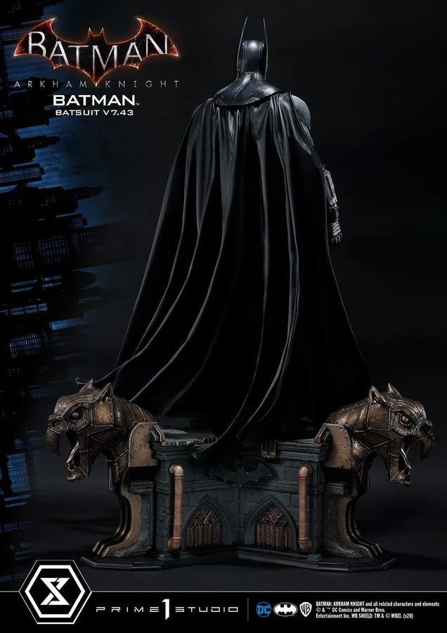 Batman Batsuit V7.43 (Regular Version) Batman: Arkham Knight – Prime1Studio – ActionFigure Brasil