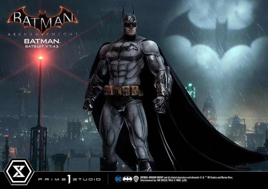 Batman Batsuit V7.43 (Regular Version) Batman: Arkham Knight – Prime1Studio – ActionFigure Brasil