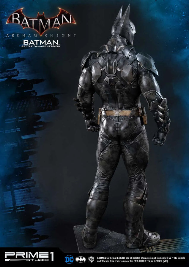 Batman (Battle Damage Edition) Batman: Arkham Knight – Prime1Studio – ActionFigure Brasil