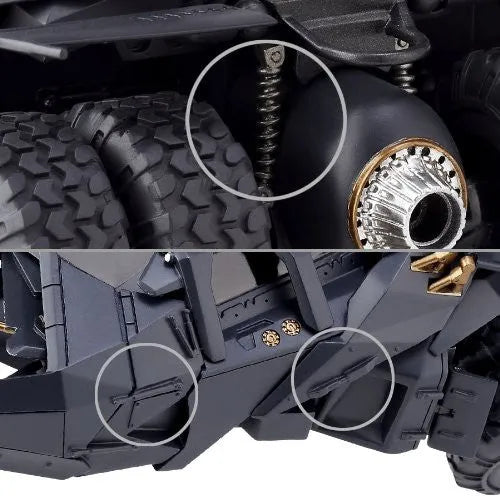 Batman Begins - The Dark Knight - The Dark Knight Rises - Batman - Batmobile Tumbler - Revoltech - Revoltech SFX 043 (Kaiyodo)ㅤ – Kaiyodo – ActionFigureBrasil