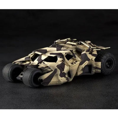 Batman Begins - The Dark Knight - The Dark Knight Rises - Batmobile Tumbler - Revoltech - Revoltech SFX 043EX - Camouflage (Kaiyodo)ㅤ – Kaiyodo – ActionFigureBrasil — embalagem