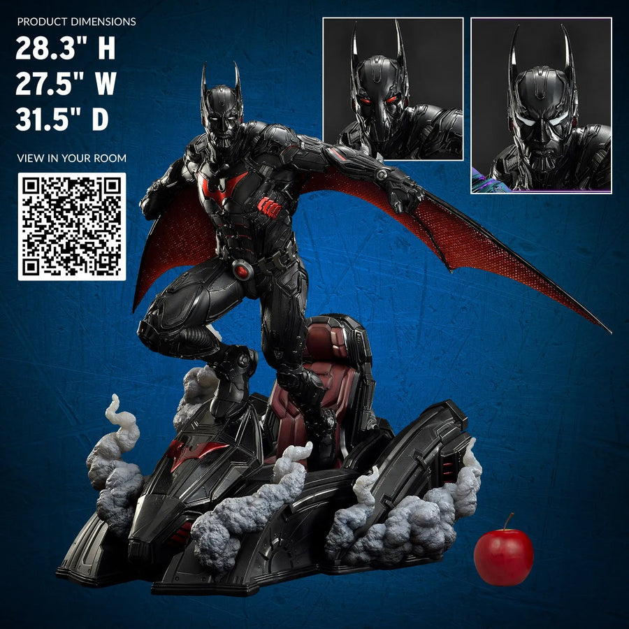 Batman Beyond (Bonus Version) - LIMITED EDITION: 350 – Prime 1 Studio – ActionFigure Brasil — ângulo diferente