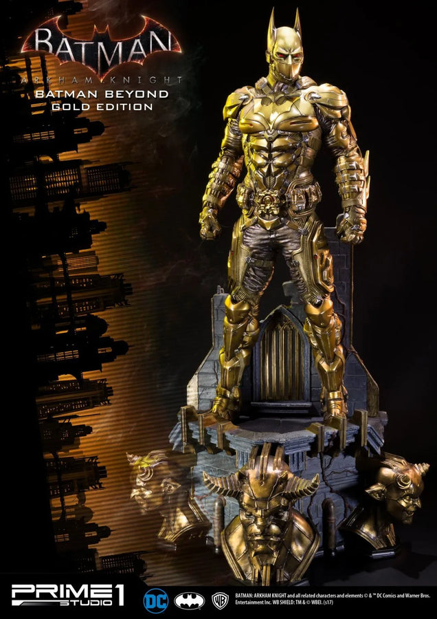 Batman Beyond (Gold Version) Batman: Arkham Knight – Prime1Studio – ActionFigure Brasil
