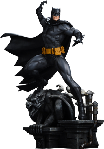 Batman™ (Black and Gray Edition) - LIMITED EDITION: 300 (Quarter Scale) – Tweeterhead – ActionFigure Brasil
