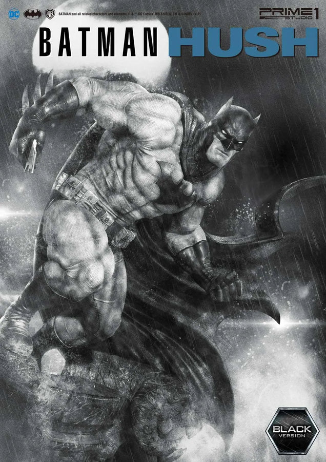 Batman (Black Version) Batman: Hush (Comics) – Prime1Studio – ActionFigure Brasil