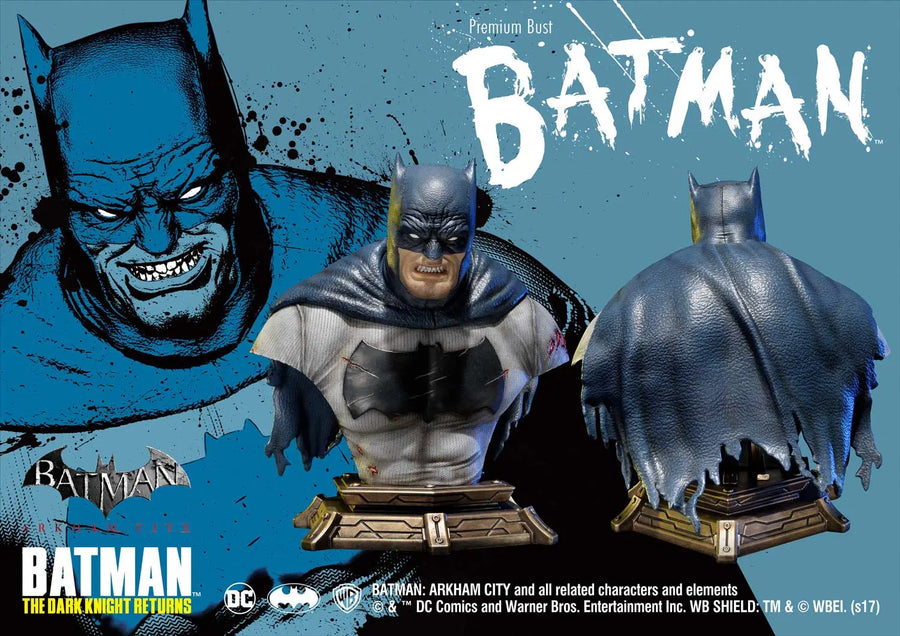Batman (Blue Version) Batman: Arkham City (The Dark Knight Returns) – Prime1Studio – ActionFigure Brasil