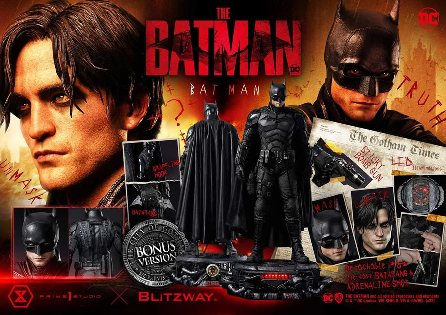 Batman (Bonus Version) The Batman (Film) – Prime1Studio – ActionFigure Brasil