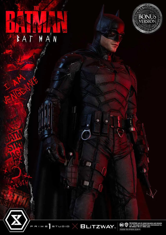 Batman (Bonus Version) The Batman (Film) – Prime1Studio – ActionFigure Brasil