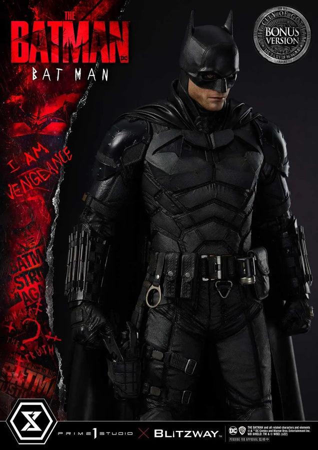 Batman (Bonus Version) The Batman (Film) – Prime1Studio – ActionFigure Brasil