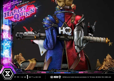 Batman - Bud - Harley Quinn - Lou - Ultimate Premium Masterline (UPMDC-08) - 1/4 - Cyberpunk (Prime 1 Studio)ㅤ – Prime 1 Studio – ActionFigureBrasil — detalhe do produto