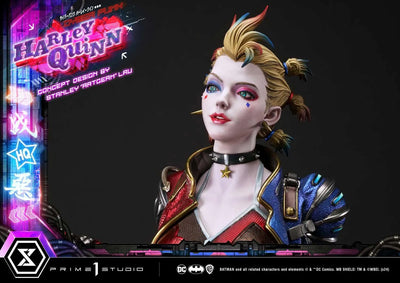 Batman - Bud - Harley Quinn - Lou - Ultimate Premium Masterline (UPMDC-08) - 1/4 - Cyberpunk (Prime 1 Studio)ㅤ – Prime 1 Studio – ActionFigureBrasil — embalagem