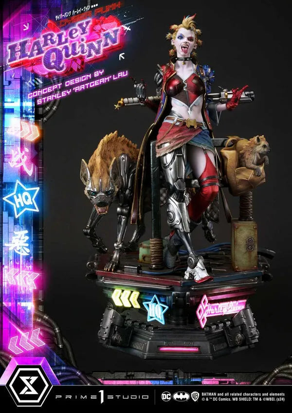 Batman - Bud - Harley Quinn - Lou - Ultimate Premium Masterline (UPMDC-08) - 1/4 - Cyberpunk (Prime 1 Studio)ㅤ – Prime 1 Studio – ActionFigureBrasil