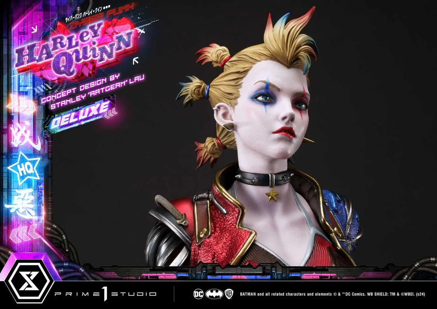 Batman - Bud - Harley Quinn - Lou - Ultimate Premium Masterline (UPMDC-08DX) - 1/4 - Cyberpunk, DX Version (Prime 1 Studio)ㅤ – Prime 1 Studio – ActionFigureBrasil