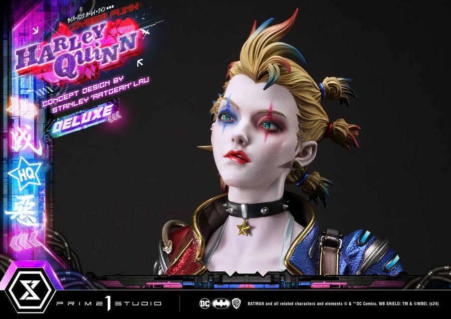 Batman - Bud - Harley Quinn - Lou - Ultimate Premium Masterline (UPMDC-08DX) - 1/4 - Cyberpunk, DX Version (Prime 1 Studio)ㅤ – Prime 1 Studio – ActionFigureBrasil