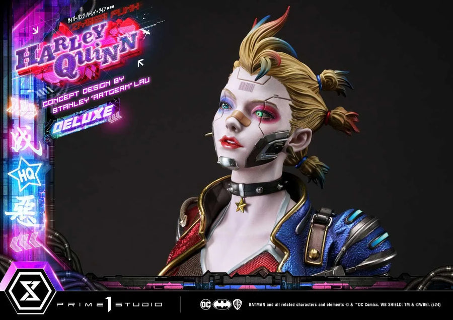 Batman - Bud - Harley Quinn - Lou - Ultimate Premium Masterline (UPMDC-08DX) - 1/4 - Cyberpunk, DX Version (Prime 1 Studio)ㅤ – Prime 1 Studio – ActionFigureBrasil