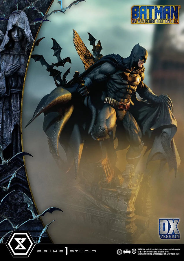 Batman (Deluxe Bonus Version (Blue)) Batman (Comics) – Prime1Studio – ActionFigure Brasil