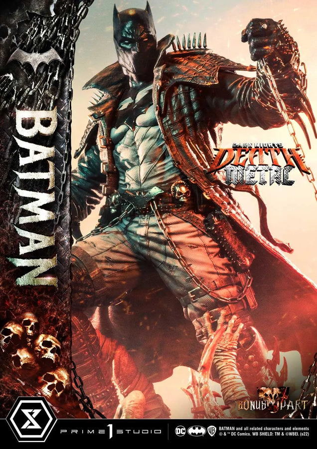 Batman (Deluxe Bonus Version) Dark Nights: Death Metal (Comics) – Prime1Studio – ActionFigure Brasil