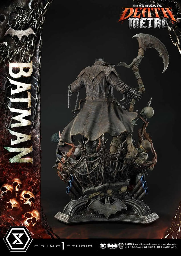 Batman (Deluxe Bonus Version) Dark Nights: Death Metal (Comics) – Prime1Studio – ActionFigure Brasil