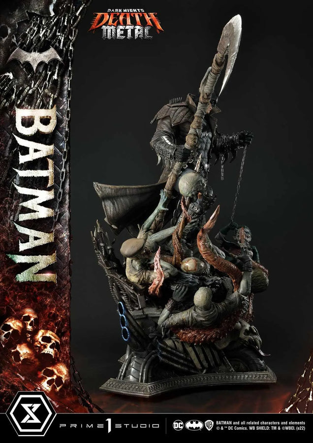 Batman (Deluxe Bonus Version) Dark Nights: Death Metal (Comics) – Prime1Studio – ActionFigure Brasil