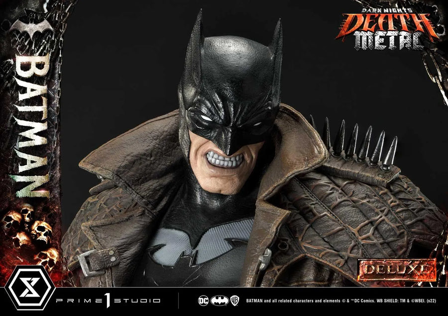 Batman (Deluxe Bonus Version) Dark Nights: Death Metal (Comics) – Prime1Studio – ActionFigure Brasil