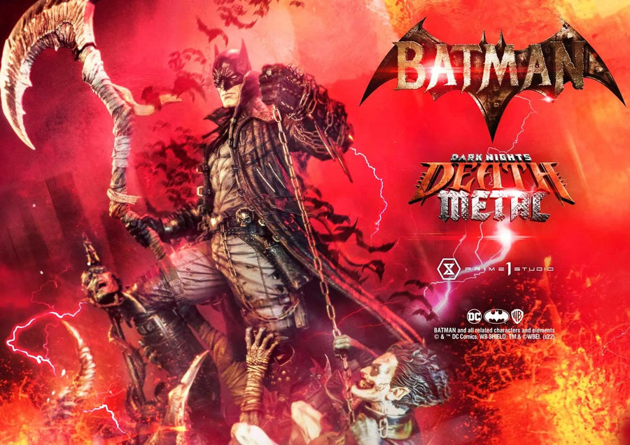 Batman (Deluxe Version) Dark Nights: Death Metal (Comics) – Prime1Studio – ActionFigure Brasil
