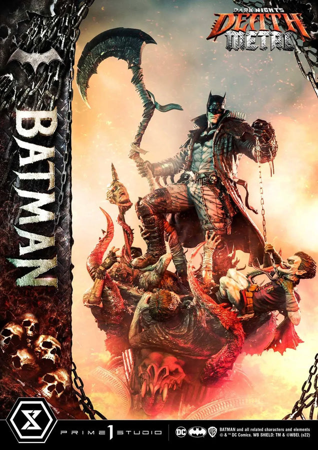 Batman (Deluxe Version) Dark Nights: Death Metal (Comics) – Prime1Studio – ActionFigure Brasil