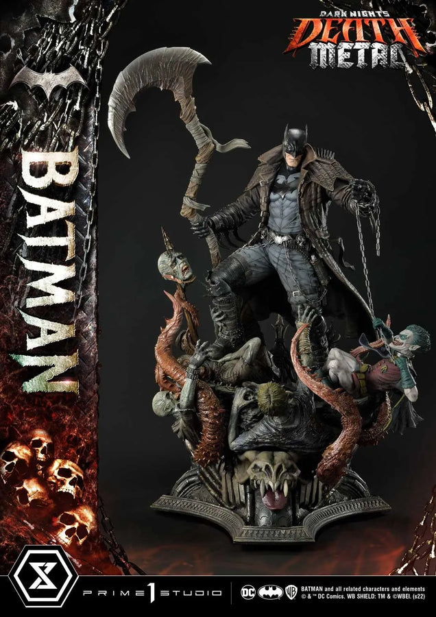 Batman (Deluxe Version) Dark Nights: Death Metal (Comics) – Prime1Studio – ActionFigure Brasil