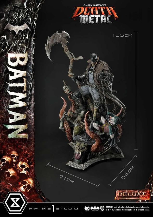 Batman (Deluxe Version) Dark Nights: Death Metal (Comics) – Prime1Studio – ActionFigure Brasil