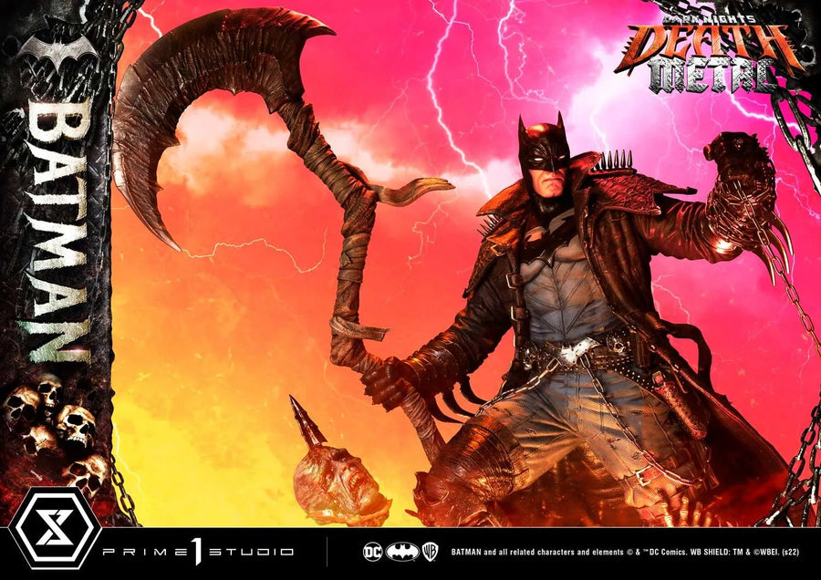 Batman (Deluxe Version) Dark Nights: Death Metal (Comics) – Prime1Studio – ActionFigure Brasil