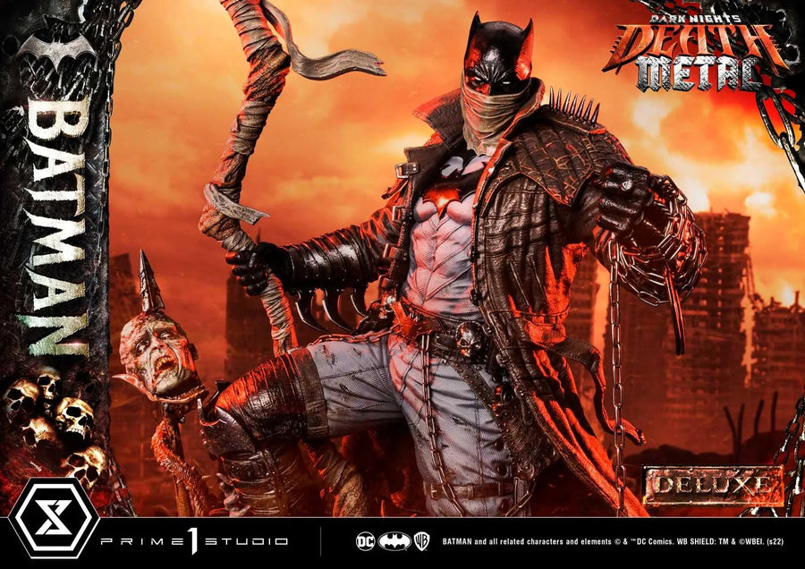 Batman (Deluxe Version) Dark Nights: Death Metal (Comics) – Prime1Studio – ActionFigure Brasil
