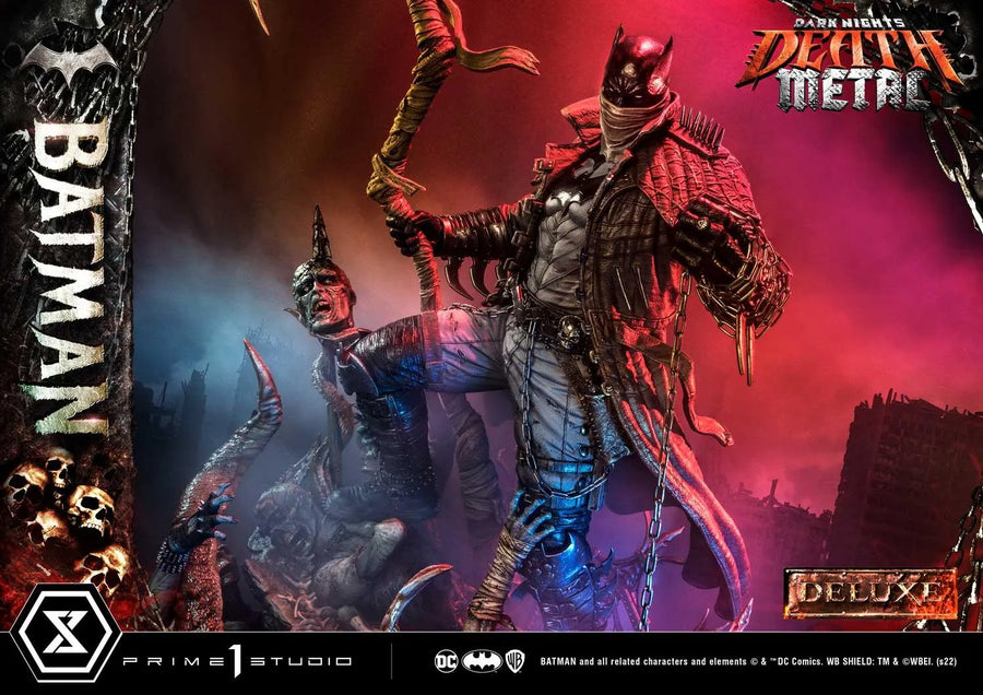 Batman (Deluxe Version) Dark Nights: Death Metal (Comics) – Prime1Studio – ActionFigure Brasil
